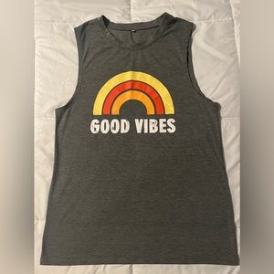 Good vibes tank top